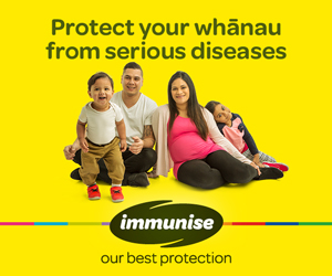 Immunisation poster - whanau