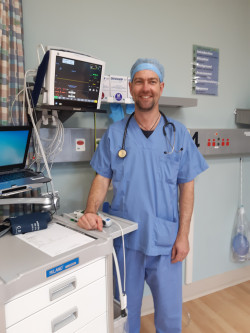 Marco Meijer, head of the anaesthetics department at Whanganui Hospital.